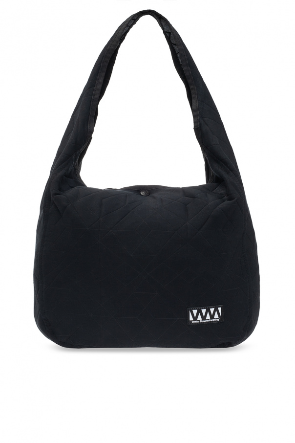 White Mountaineering Shoulder bag with logo